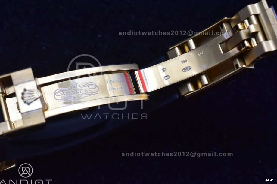 1:1 Daytona Rubber Strap BTF Oysterflex SA4130 on Best Edition Dial 116518 Black YG 0112